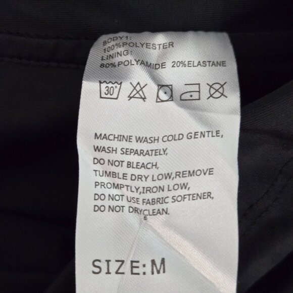 NWT | Women's Gary Swim Athletic Shorts Drawstring Zippered Pockets | Medium - Picture 4 of 5